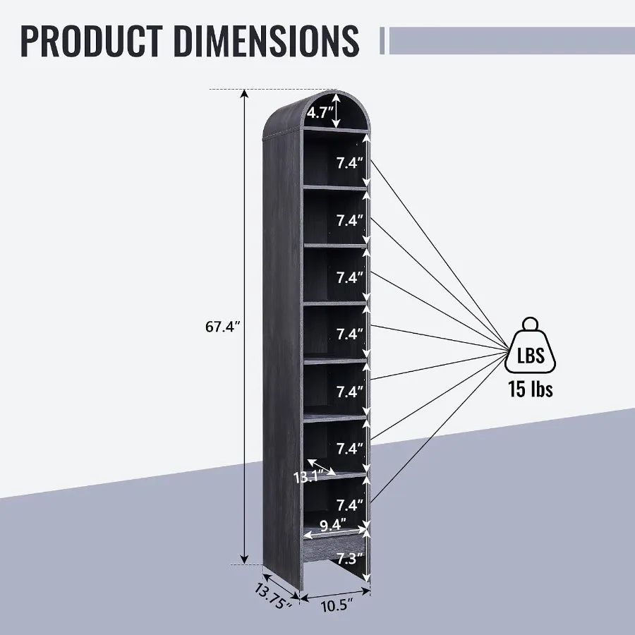 67 Tall Arched Bathroom Storag - Storage review and price