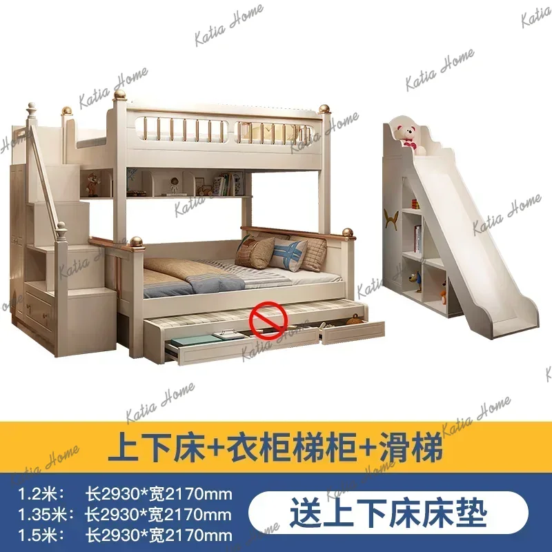 135x190cm Wood Mattress Bunk B - King Size Bed Frame With Storage Drawers review and price