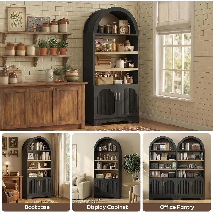 71 Tall Arched Kitchen Pantry  - Storage review and price
