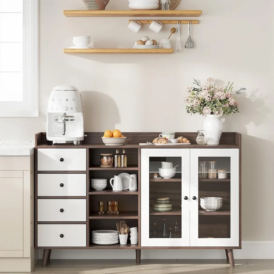 55 Glass Door Sideboard for Li - Storage review and price