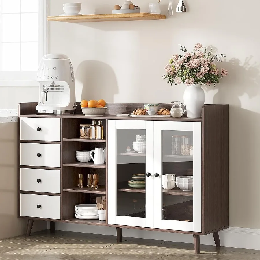55 Glass Door Sideboard for Li - Storage review and price