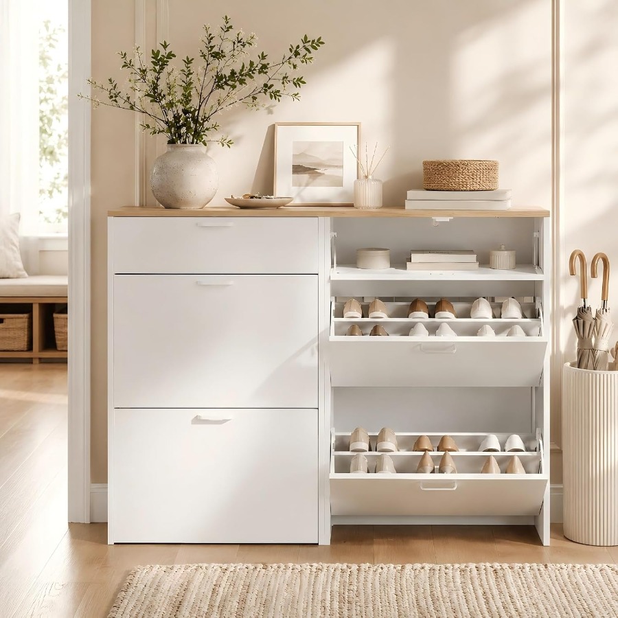 Shoe Cabinet Storage for Entry - Shoe Rack Cabinet Narrow Entryway review and price