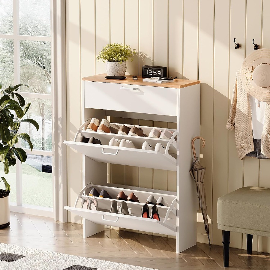 Shoe Cabinet Storage for Entry - Shoe Rack Cabinet Narrow Entryway review and price