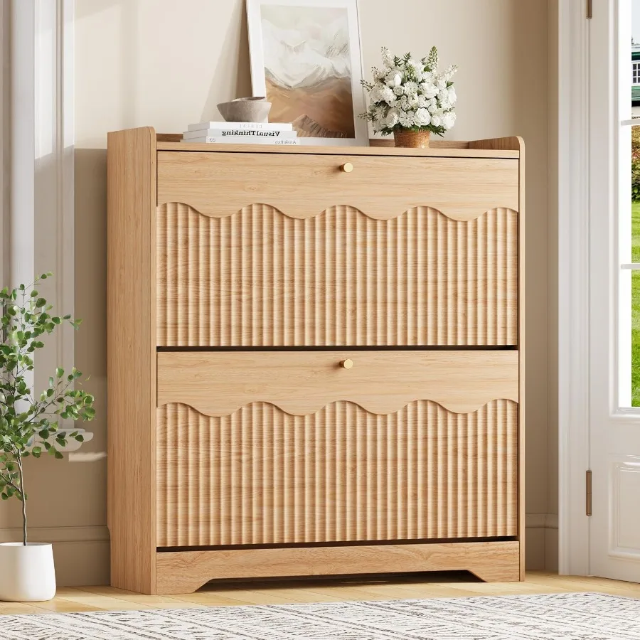 Shoe Storage Cabinet with and  - Shoe Rack Cabinet Narrow Entryway review and price