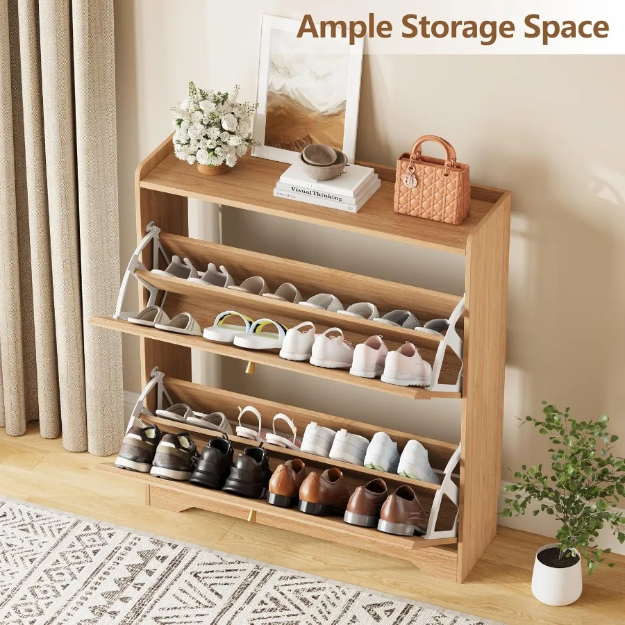 Shoe Storage Cabinet with and  - Shoe Rack Cabinet Narrow Entryway review and price