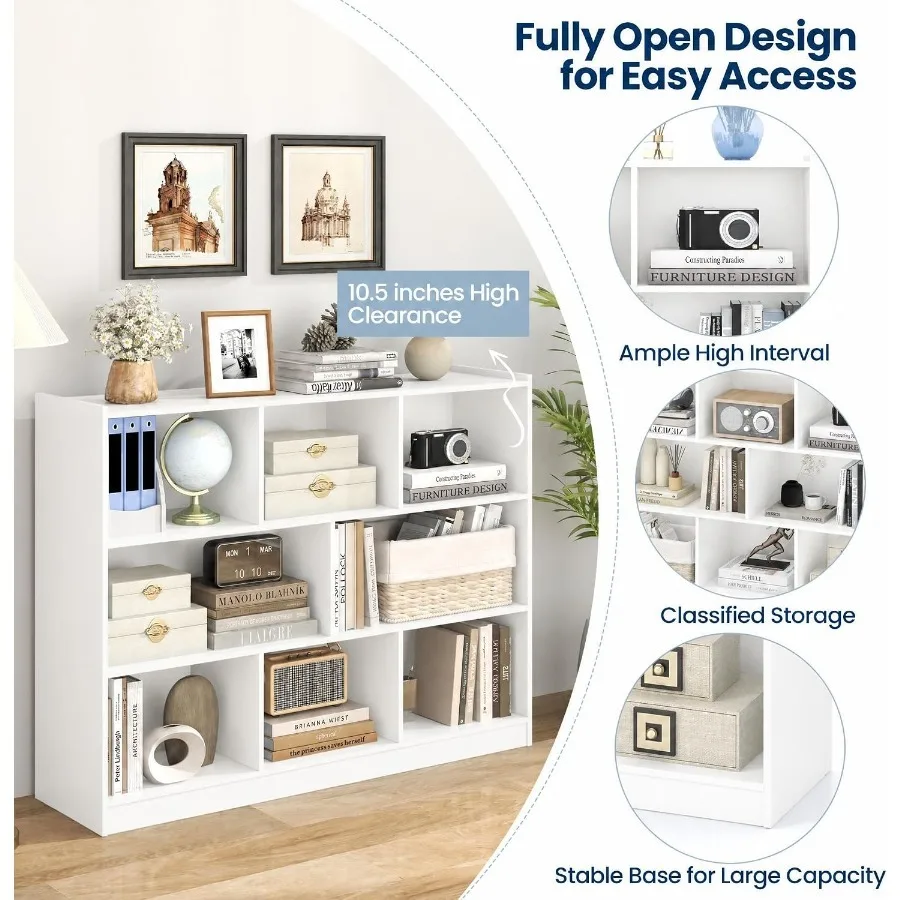 8-Cube Bookcase for living roo - Storage review and price