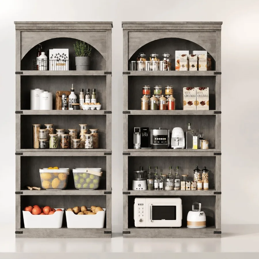 68.7 Tall Farmhouse Arched Boo - Storage review and price