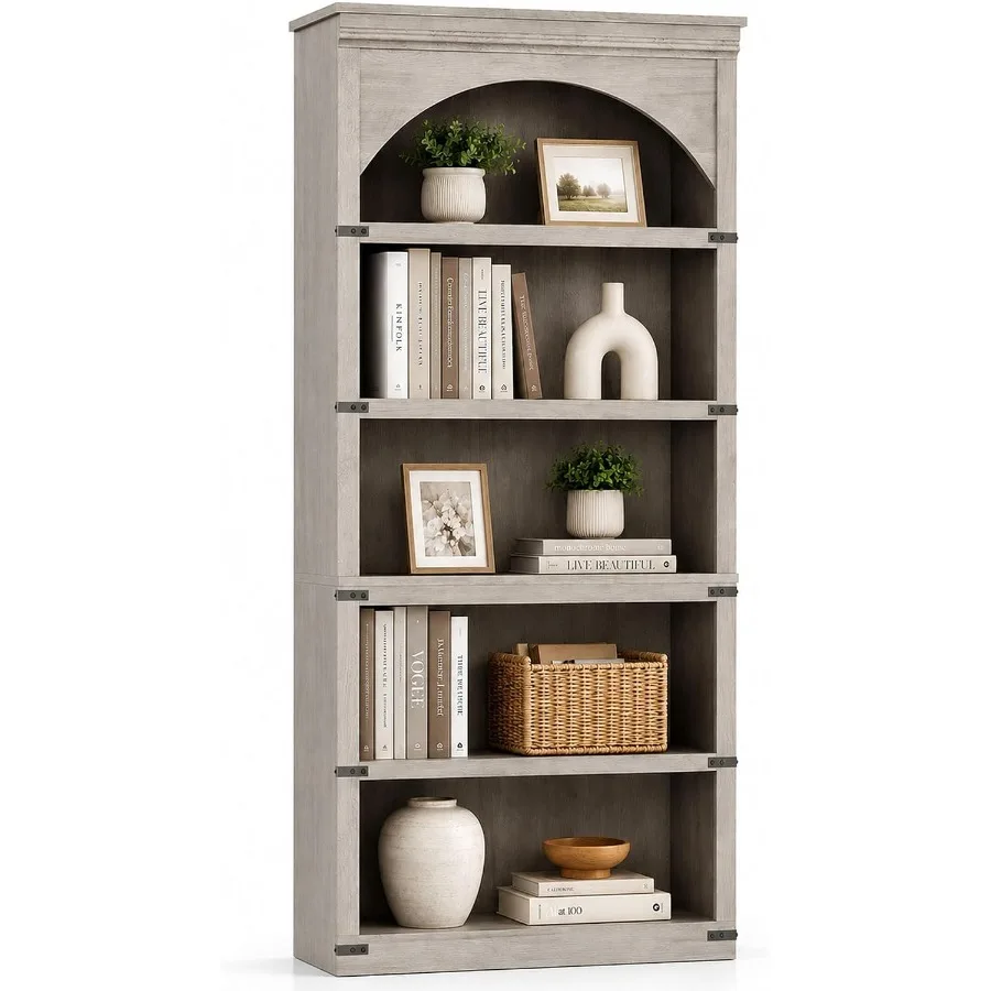 68.7 Tall Farmhouse Arched Boo - Storage review and price