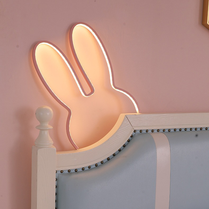Cute Led Rabbit Wall Lights US - Floating Nightstand With Led Light review and price