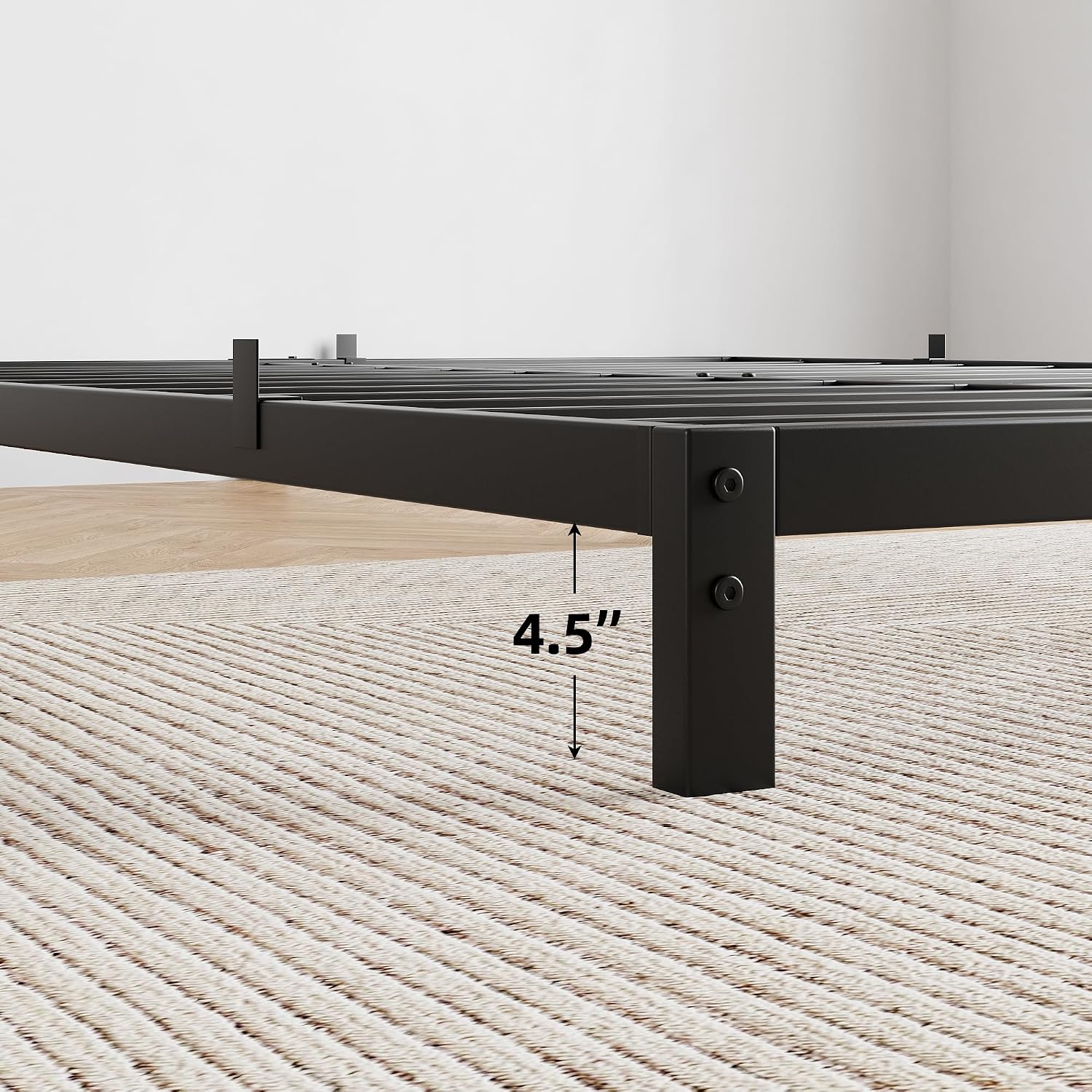 6 Inch Heavy Duty Metal Queen  - Canopy Bed Frame Metal Queen review and price