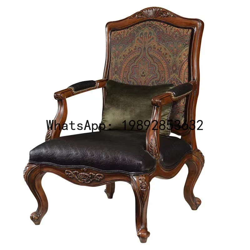 H5.15  all-solid wood sofa lea - Sofas review and price